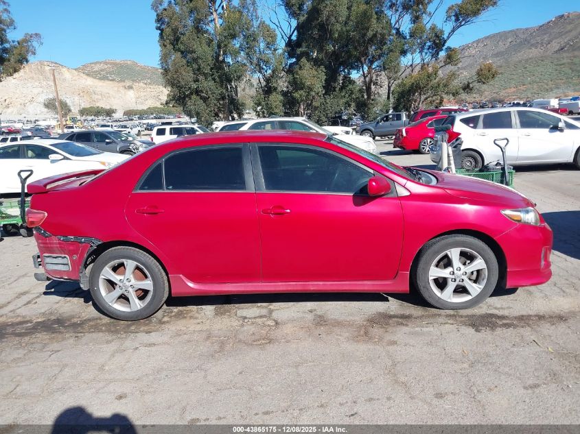 2012 Toyota Corolla S VIN: 2T1BU4EE7CC881010 Lot: 43865175