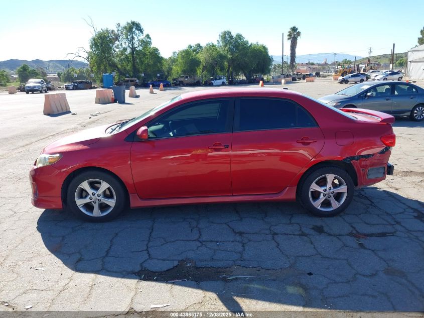 2012 Toyota Corolla S VIN: 2T1BU4EE7CC881010 Lot: 43865175