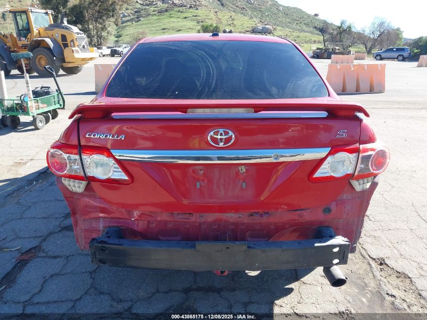 2012 Toyota Corolla S VIN: 2T1BU4EE7CC881010 Lot: 43865175
