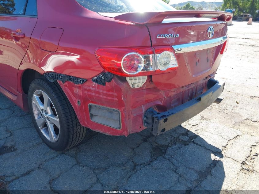 2012 Toyota Corolla S VIN: 2T1BU4EE7CC881010 Lot: 43865175