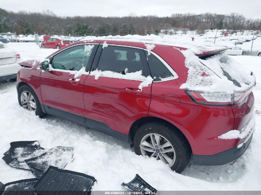2018 Ford Edge Sel VIN: 2FMPK4J95JBB24614 Lot: 43865181
