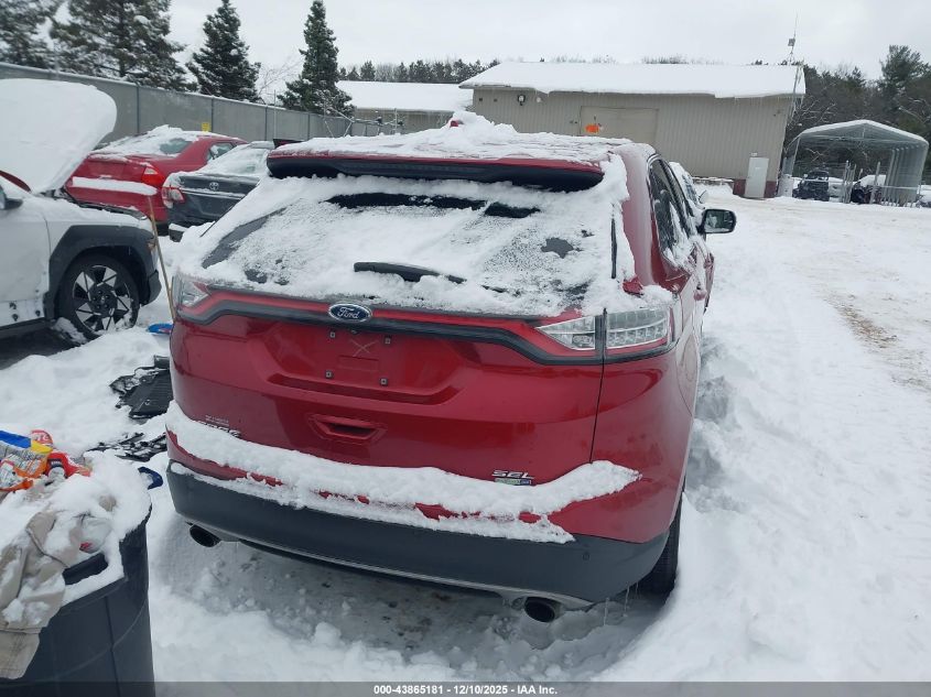 2018 Ford Edge Sel VIN: 2FMPK4J95JBB24614 Lot: 43865181