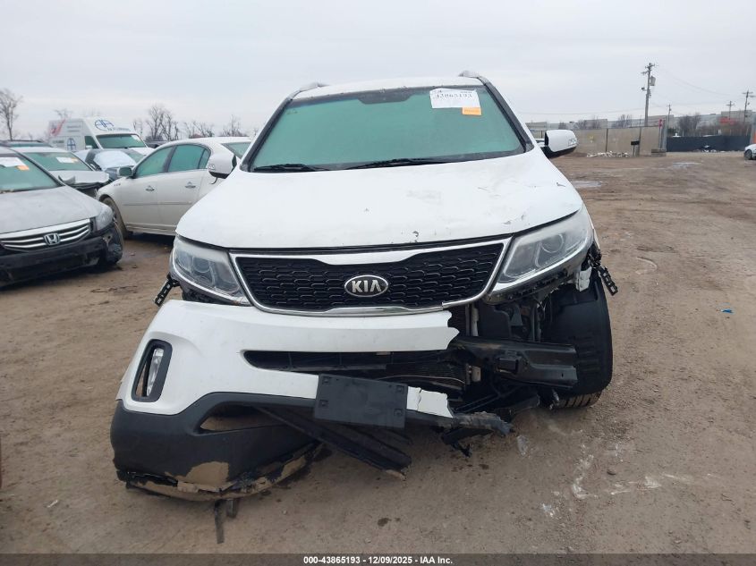 2014 Kia Sorento Lx VIN: 5XYKT3A64EG527464 Lot: 43865193