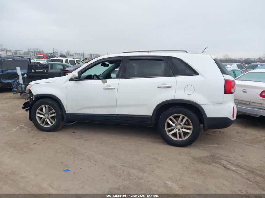 2014 Kia Sorento Lx VIN: 5XYKT3A64EG527464 Lot: 43865193