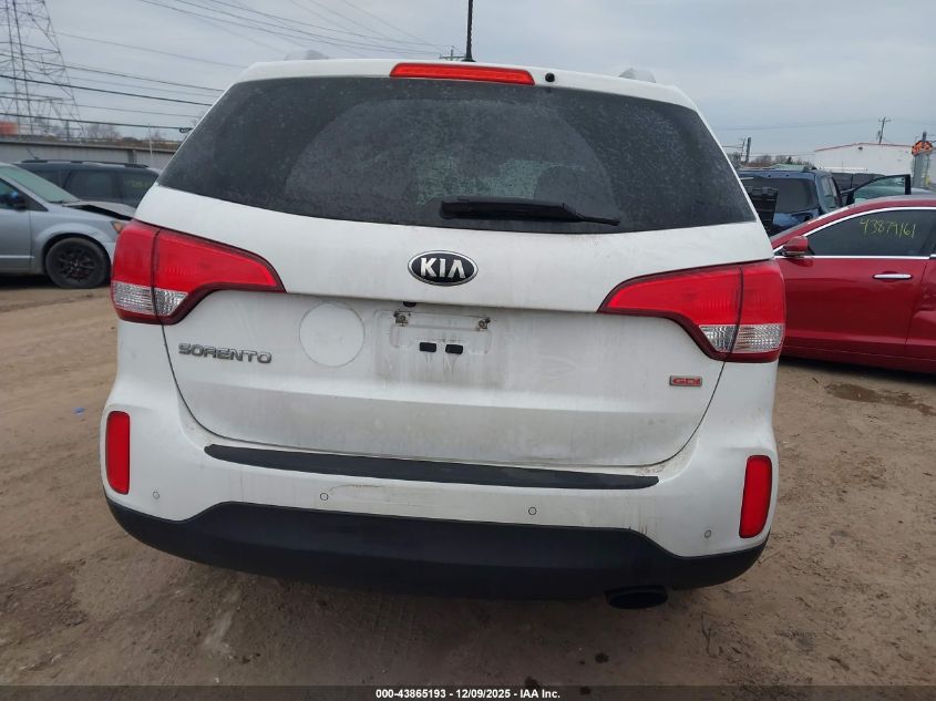 2014 Kia Sorento Lx VIN: 5XYKT3A64EG527464 Lot: 43865193