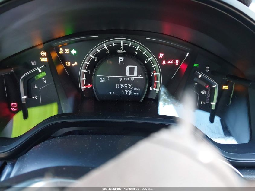 2018 Honda Cr-V Lx VIN: 2HKRW5H36JH426751 Lot: 43865199