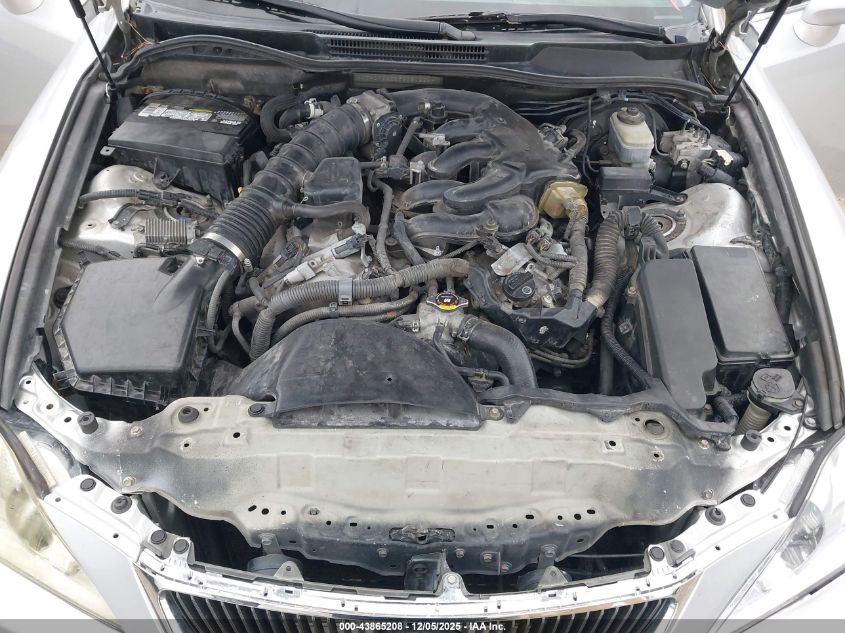 2008 Lexus Is 250 VIN: JTHCK262282021622 Lot: 43865208