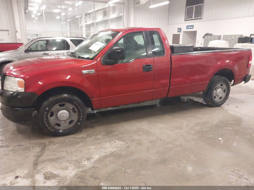 2008 Ford F-150 Stx/Xl/Xlt VIN: 1FTRF12248KD80406 Lot: 43865232