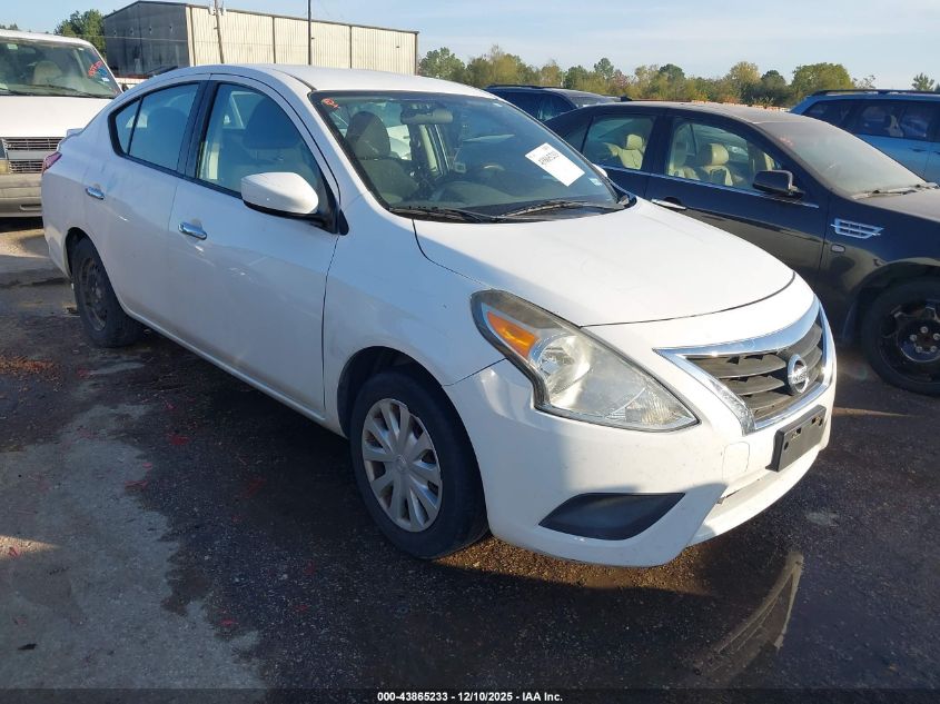 2017 Nissan Versa 1.6 S/1.6 S+/1.6 Sl/1.6 Sv