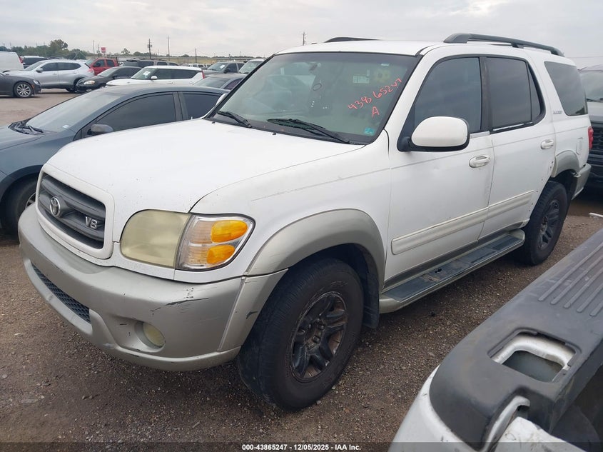 5TDZT34A54S208235 2004 TOYOTA SEQUOIA photo no. 2