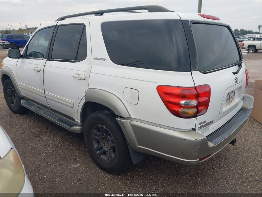 5TDZT34A54S208235 2004 TOYOTA SEQUOIA photo no. 3