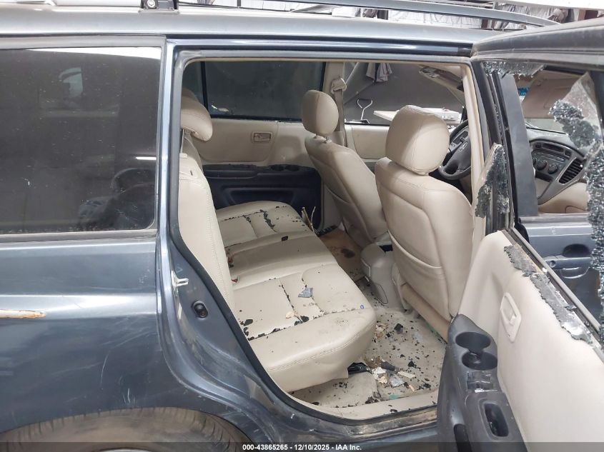 2003 Toyota Highlander V6 VIN: JTEHF21A830101761 Lot: 43865265