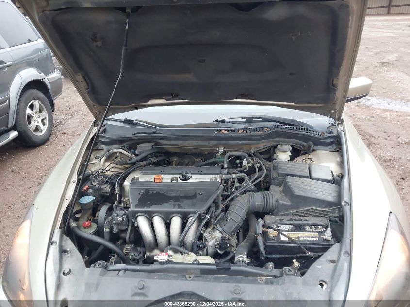 2003 Honda Accord 2.4 Lx VIN: 1HGCM56393A128673 Lot: 43865290