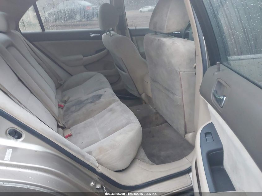 2003 Honda Accord 2.4 Lx VIN: 1HGCM56393A128673 Lot: 43865290