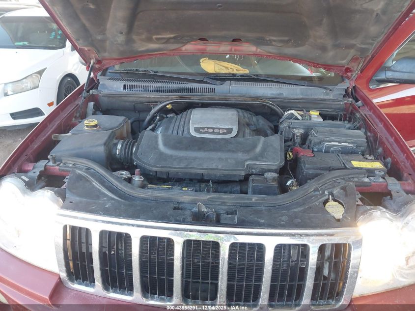 2006 Jeep Grand Cherokee Limited VIN: 1J4HS58246C251654 Lot: 43865291