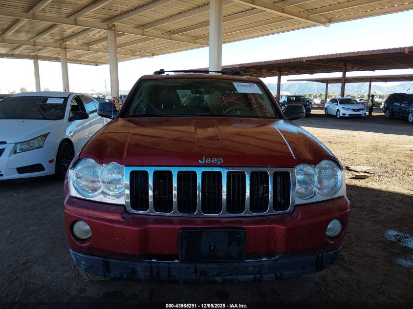 2006 Jeep Grand Cherokee Limited VIN: 1J4HS58246C251654 Lot: 43865291