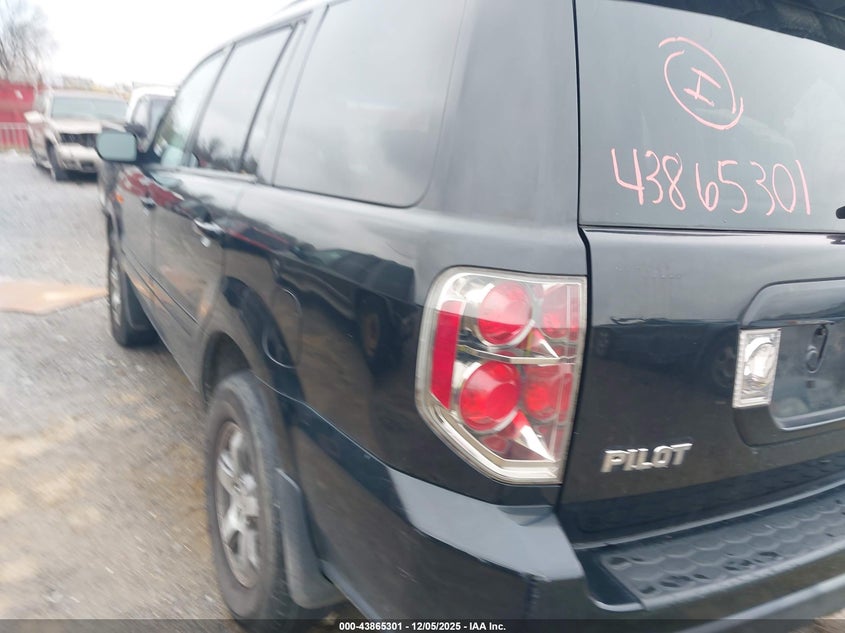 5FNYF18507B007355 2007 HONDA PILOT photo no. 3