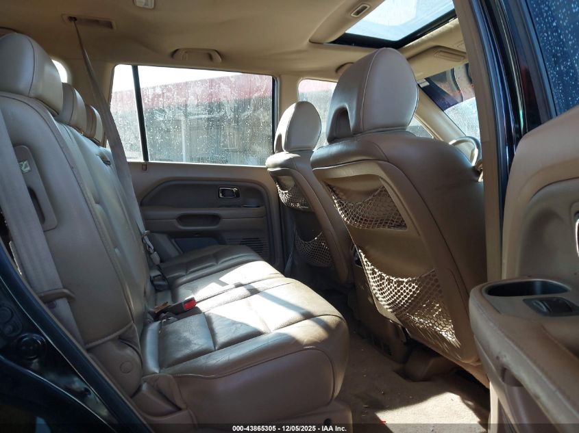 2008 Honda Pilot Ex-L VIN: 5FNYF28728B008953 Lot: 43865305