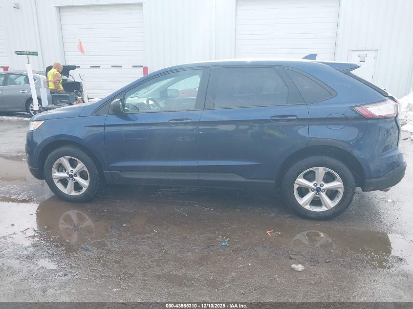 2017 Ford Edge Se VIN: 2FMPK4G93HBB02760 Lot: 43865310