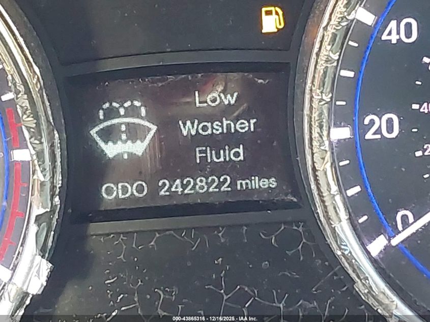 2012 Hyundai Sonata Se VIN: 5NPEC4AC2CH352033 Lot: 43865316