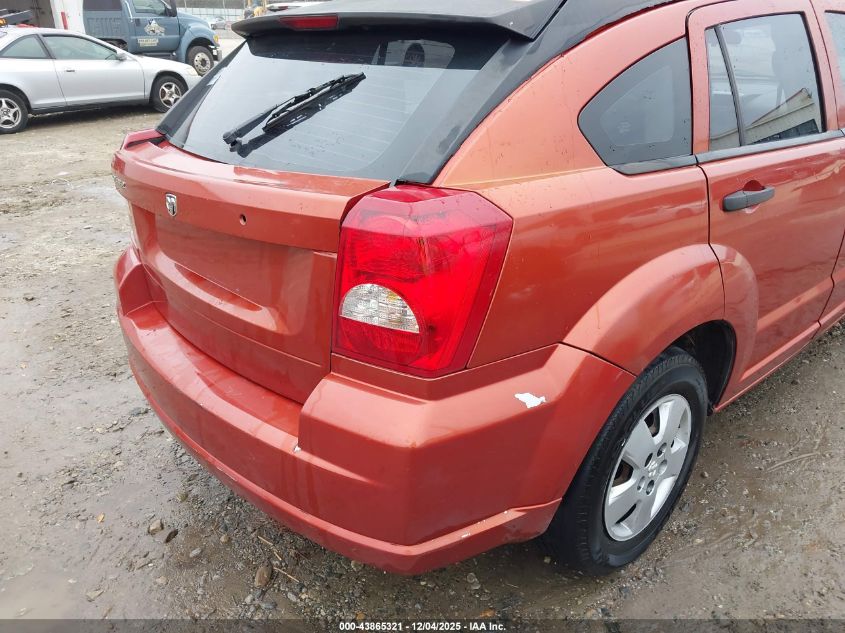 2007 Dodge Caliber VIN: 1B3HB28B47D238176 Lot: 43865321