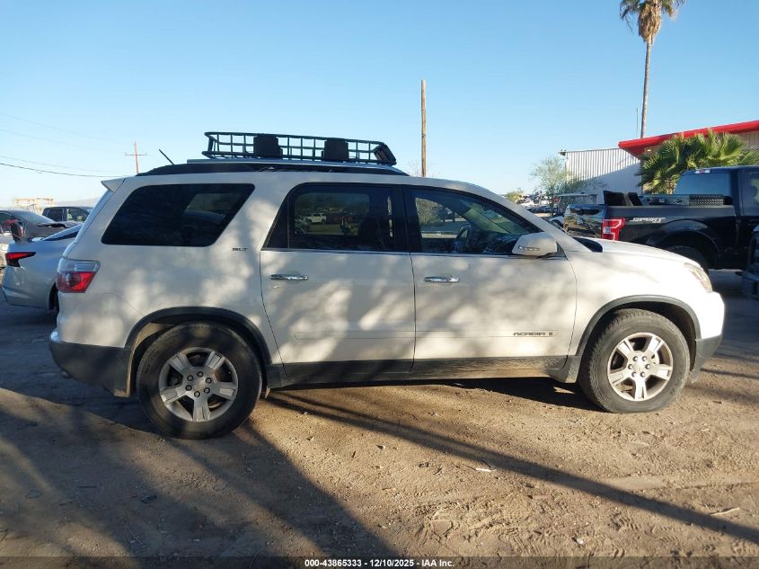 2008 GMC Acadia Slt-2 VIN: 1GKER33778JN74207 Lot: 43865333