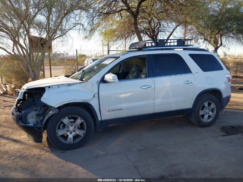 2008 GMC Acadia Slt-2 VIN: 1GKER33778JN74207 Lot: 43865333