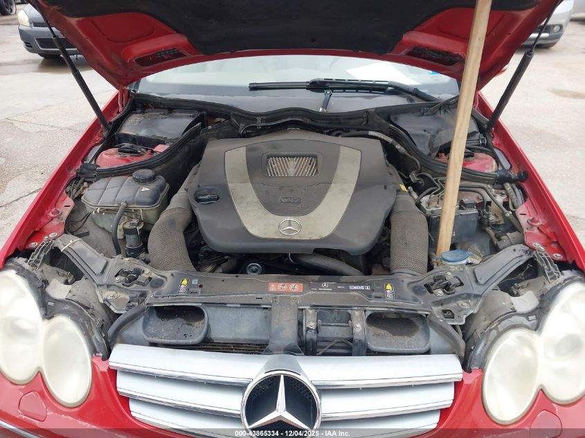 2008 Mercedes-Benz Clk 350 VIN: WDBTJ56H78F247057 Lot: 43865334