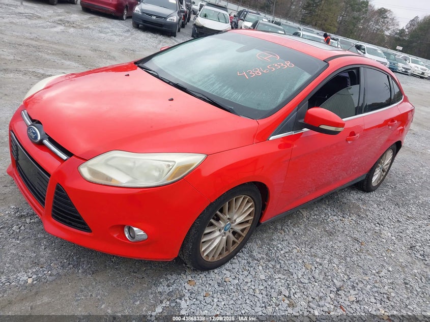 Vin: 1fahp3h22cl124432, lot: 44360871, ford focus sel 20122