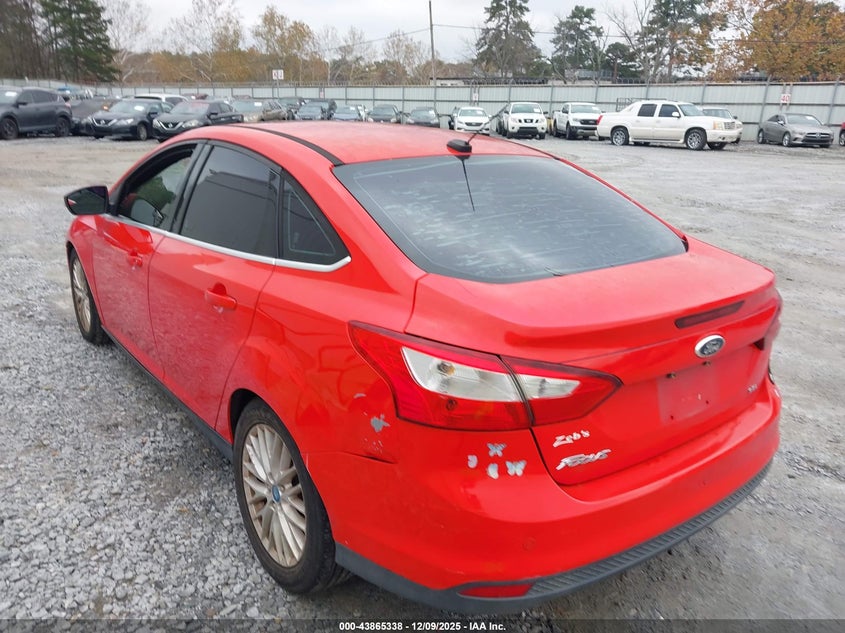 Vin: 1fahp3h22cl124432, lot: 44360871, ford focus sel 20123