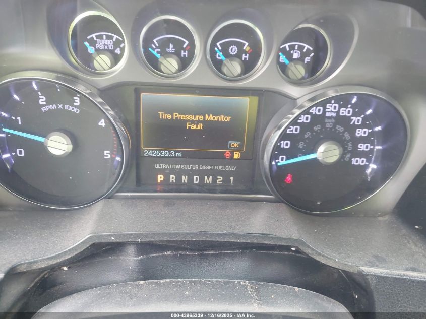 2011 Ford F-250 Lariat VIN: 1FT7W2BTXBEC19571 Lot: 43865339