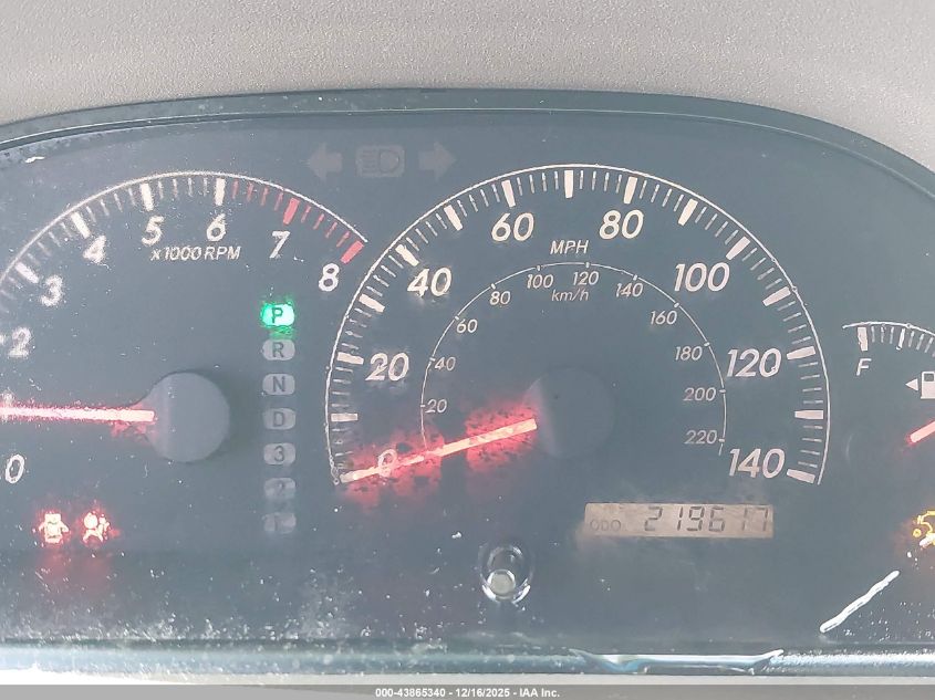 2006 Toyota Camry Std VIN: JTDBE32K663050984 Lot: 43865340