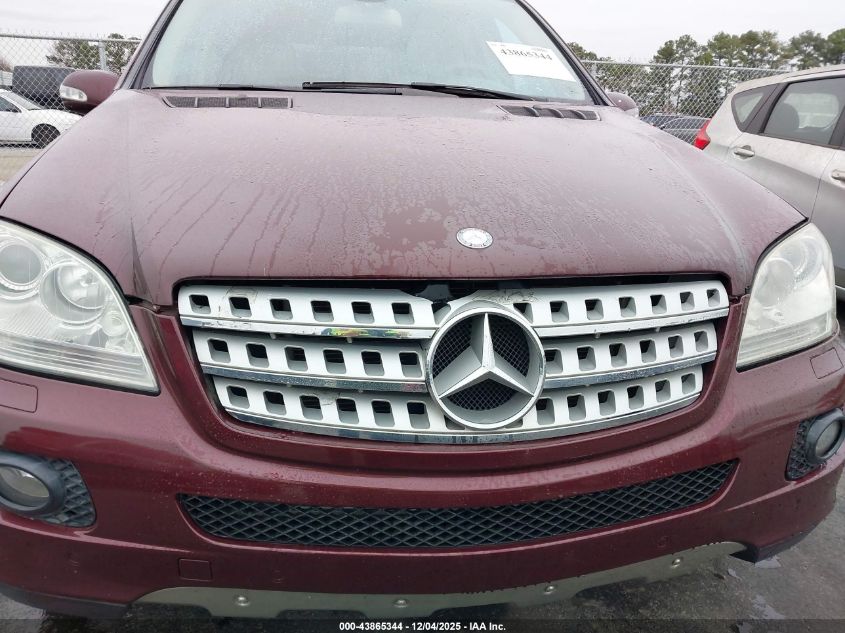 2008 Mercedes-Benz Ml 350 4Matic VIN: 4JGBB86EX8A310792 Lot: 43865344