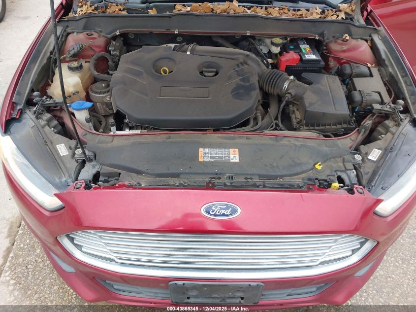 2016 Ford Fusion Se VIN: 3FA6P0H91GR257869 Lot: 43865345