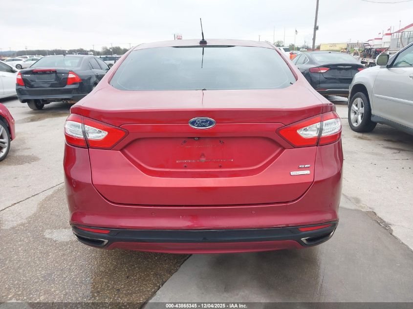 2016 Ford Fusion Se VIN: 3FA6P0H91GR257869 Lot: 43865345