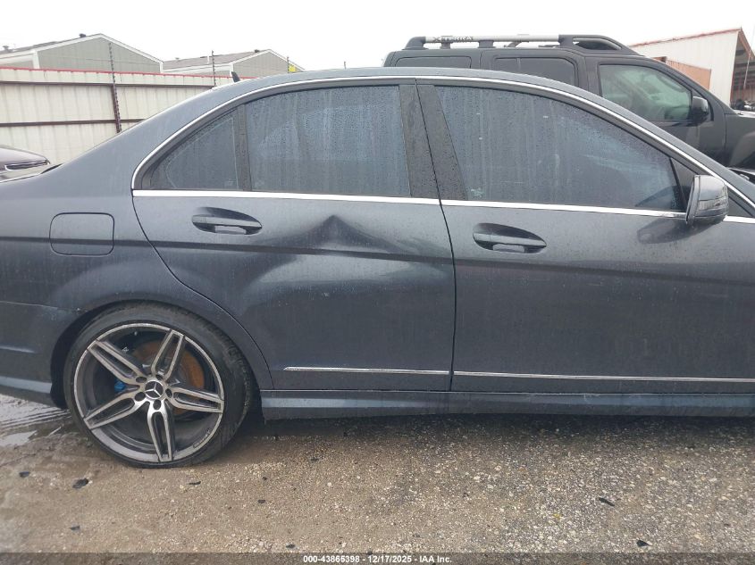 2014 Mercedes-Benz C 250 Sport VIN: WDDGF4HB4ER319081 Lot: 43865398