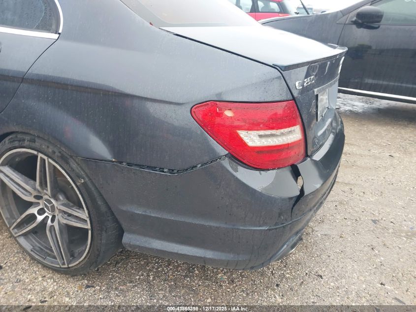 2014 Mercedes-Benz C 250 Sport VIN: WDDGF4HB4ER319081 Lot: 43865398