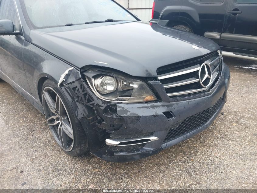 2014 Mercedes-Benz C 250 Sport VIN: WDDGF4HB4ER319081 Lot: 43865398