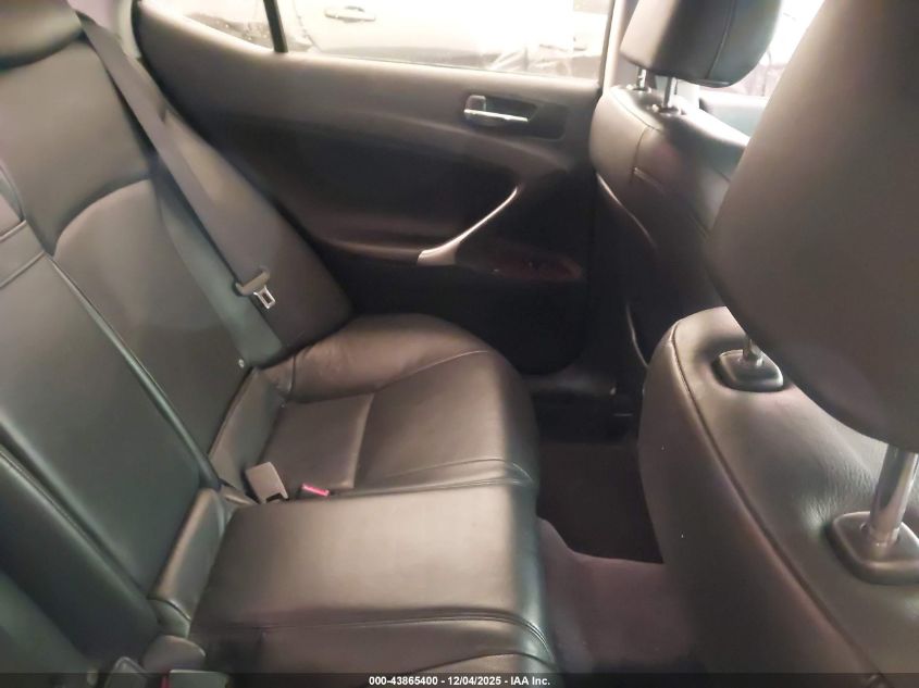 2007 Lexus Is 250 VIN: JTHBK262372038939 Lot: 43865400