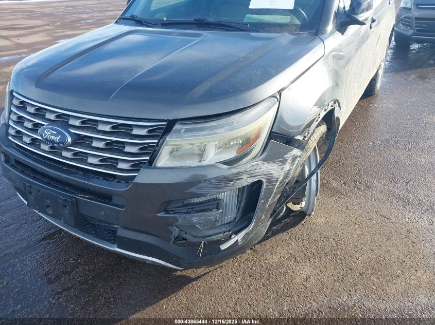 2016 Ford Explorer Xlt VIN: 1FM5K8D82GGA17944 Lot: 43865444