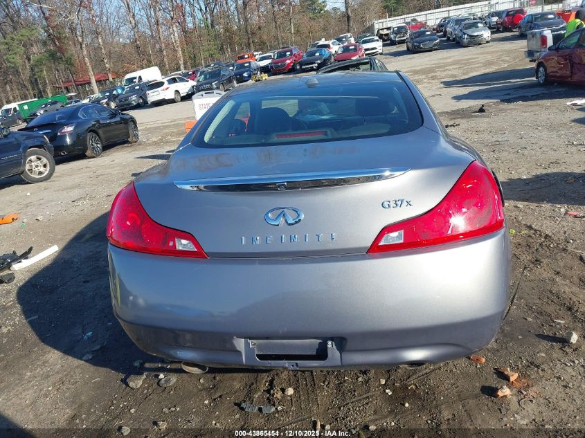 2009 Infiniti G37X VIN: JNKCV64FX9M653567 Lot: 43865454