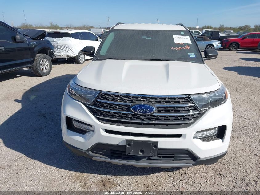 2022 Ford Explorer Xlt VIN: 1FMSK7DH9NGA02304 Lot: 43865458