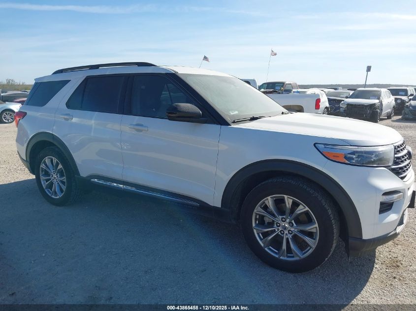 2022 Ford Explorer Xlt VIN: 1FMSK7DH9NGA02304 Lot: 43865458