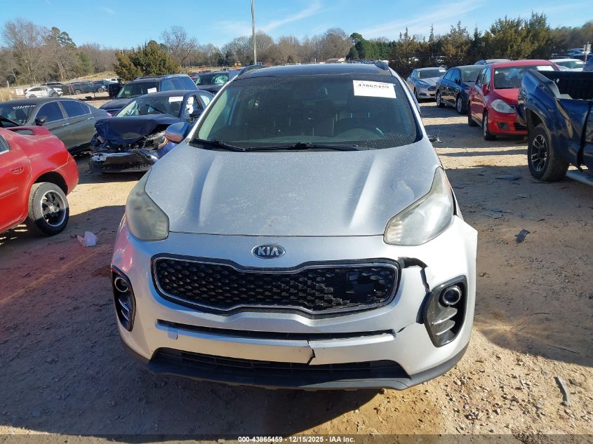 2018 Kia Sportage Ex VIN: KNDPN3AC1J7448377 Lot: 43865459