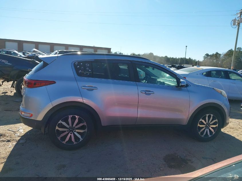 2018 Kia Sportage Ex VIN: KNDPN3AC1J7448377 Lot: 43865459
