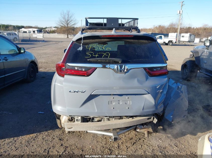 2021 Honda Cr-V Awd Ex-L VIN: 2HKRW2H84MH602307 Lot: 43865479