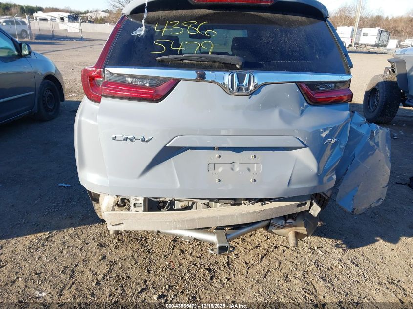 2021 Honda Cr-V Awd Ex-L VIN: 2HKRW2H84MH602307 Lot: 43865479