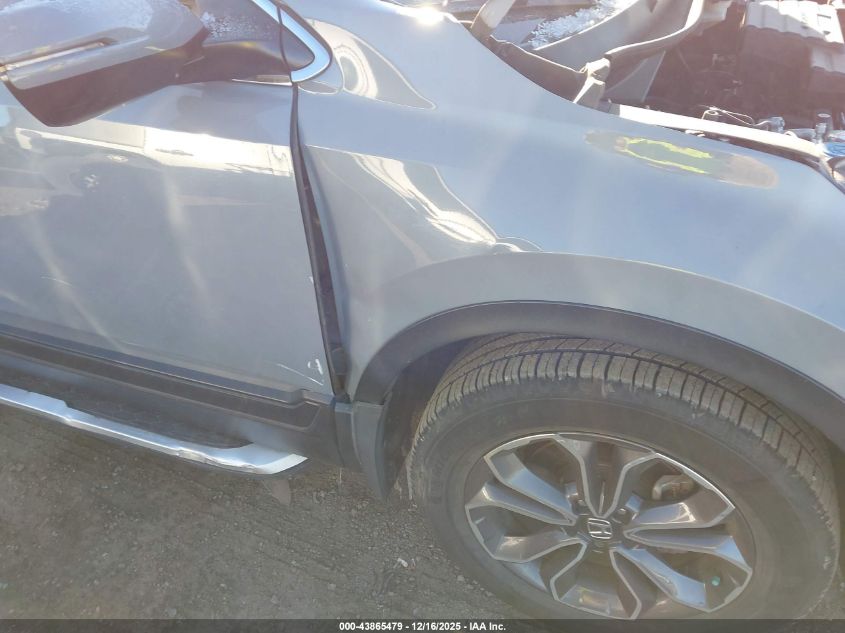 2021 Honda Cr-V Awd Ex-L VIN: 2HKRW2H84MH602307 Lot: 43865479