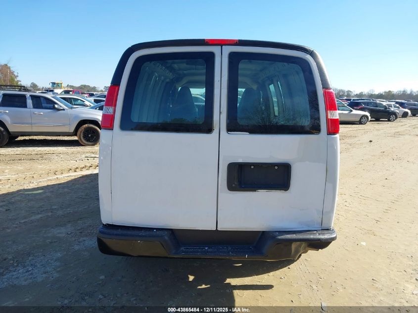 2016 Chevrolet Express 2500 Work Van VIN: 1GCWGAFF4G1166534 Lot: 43865484