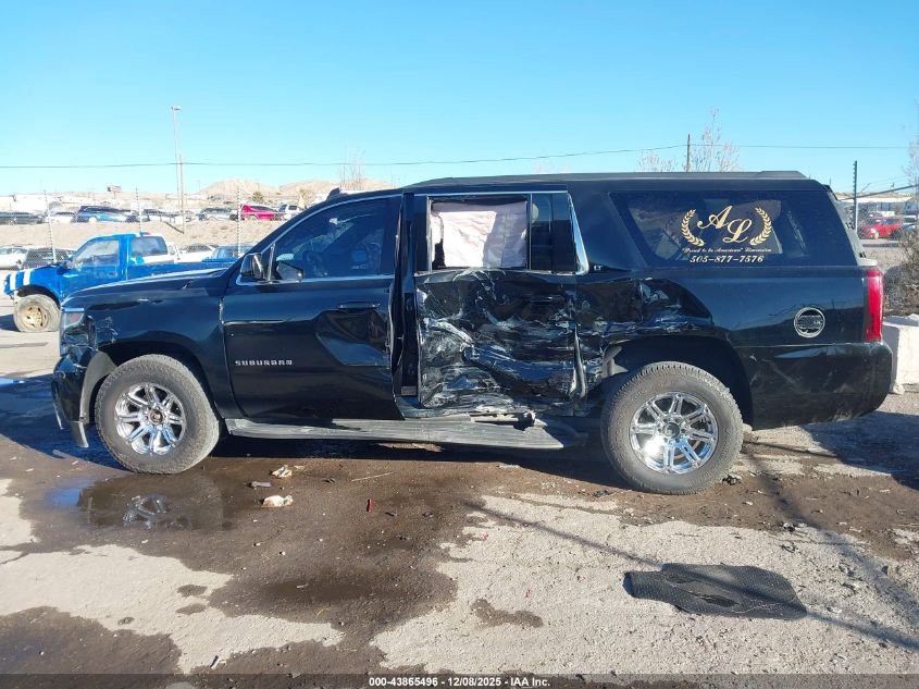 2015 Chevrolet Suburban 1500 Lt VIN: 1GNSKJKC0FR626482 Lot: 43865496